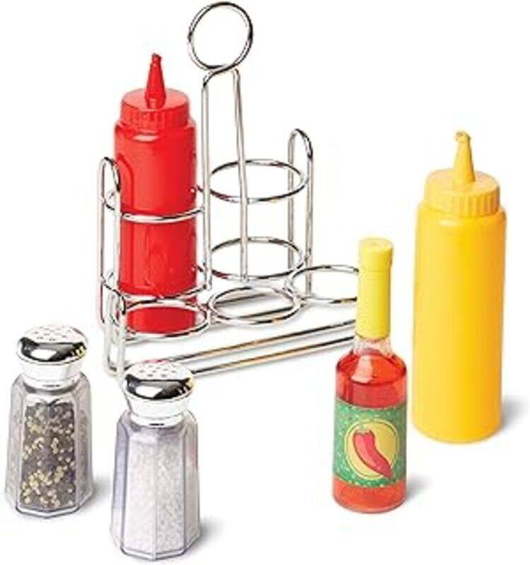 

Condiments Set By Melissa & Doug -Paperback