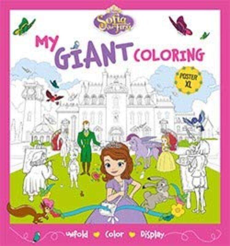 

Sofia the First My Giant Coloring, Paperback, By: Disney