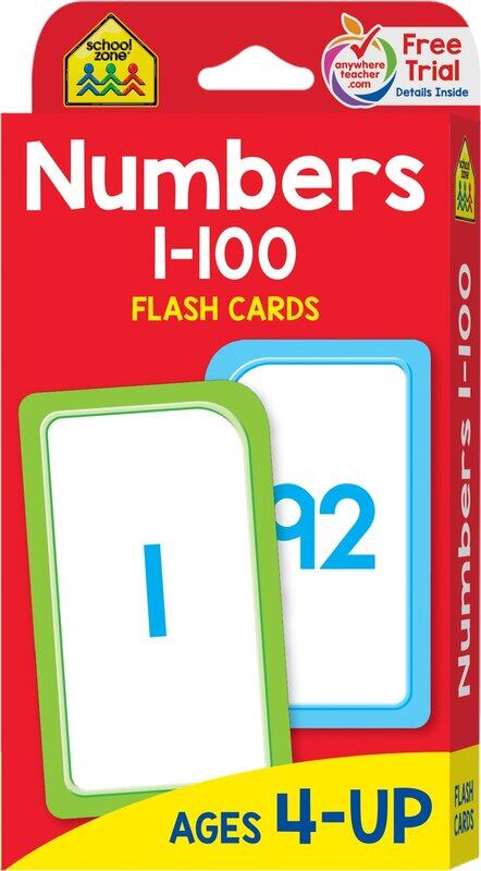 

Flash Cards - Numbers 1 - 100, Paperback Book, By: School Zone