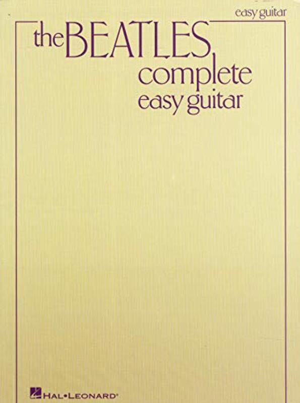 

Beatles Comp Easy Guitar By Guitar - Paperback