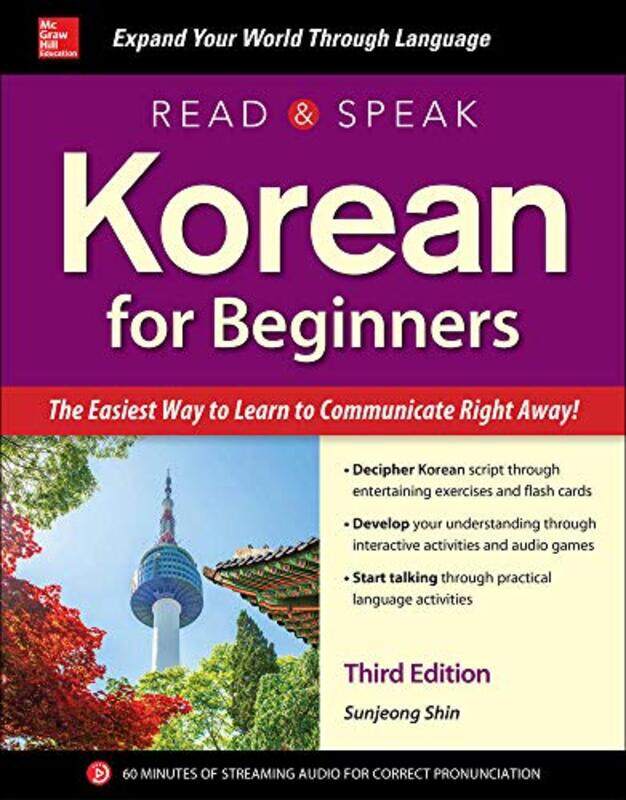 

Read and Speak Korean for Beginners Third Edition by Kathy Hoopmann-Paperback