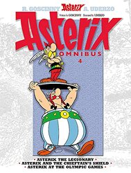 Asterix: Omnibus 4: Asterix the Legionary, Asterix and the Chieftains Shield, Asterix at the Olympi,Paperback by Goscinny, Rene - Uderzo, Albert