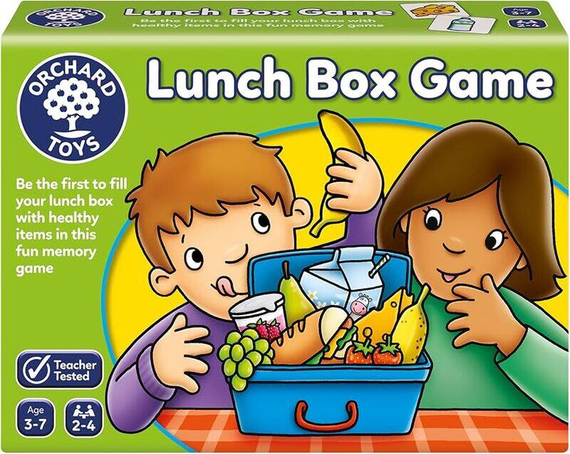 

Lunch Box Game by Orchard Toys..Paperback