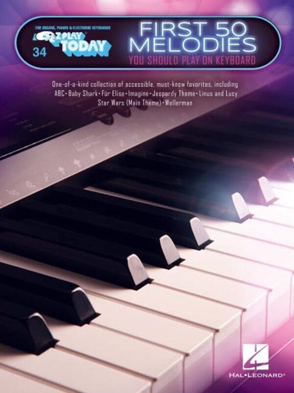 

First 50 Melodies You Should Play On Key By Keyboard - Paperback