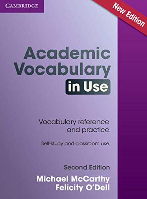 

Academic Vocabulary In Use Edition With Answers by Michael (University of Nottingham) McCarthyFelicity O'Dell-Paperback