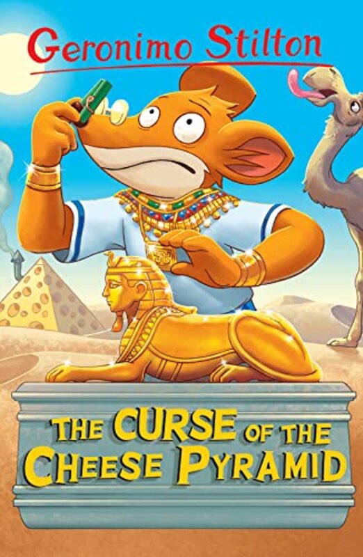 

Geronimo Stilton The Curse of the Cheese Pyramid by Geronimo Stilton-Paperback