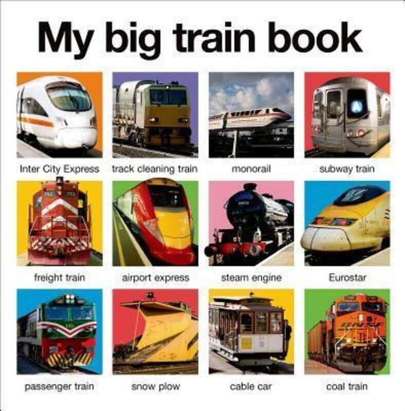 

My Big Train Book (My Big Board Books).paperback,By :Roger Priddy