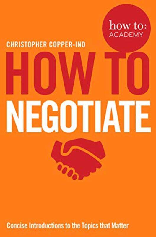 

How To Negotiate by Christopher Copper-Ind-Paperback