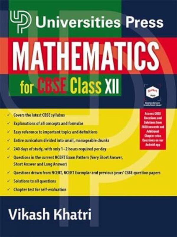 

Mathematics for CBSE Class XII by Richard Woods AFSM-Paperback