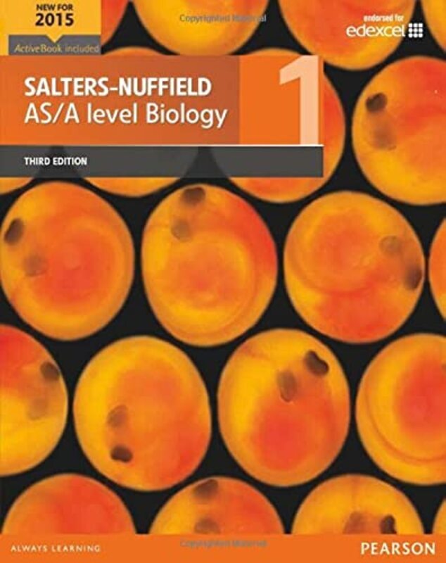 

Salters-Nuffield AS/A level Biology Student Book 1 + ActiveBook , Paperback by Science Education Group, University of York