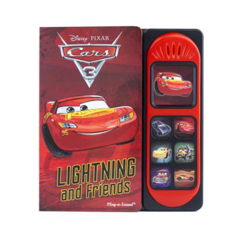 

Cars 3 Little Sound Book, Hardcover Book, By: PI Kids