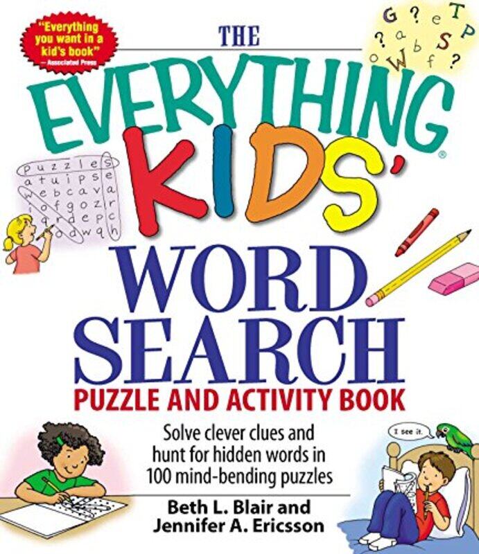 

Everything Kids Word Search Bk By Word Search - Paperback