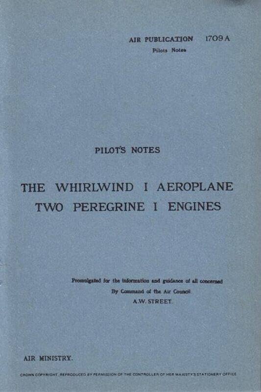 

Whirlwind I Pilots Notes by DK-Paperback