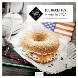100 recettes made in USA: et 100 listes de courses flasher !,Paperback by Collectif