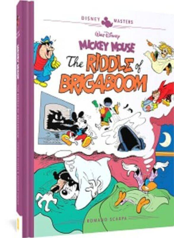 

Walt Disneys Mickey Mouse The Riddle Of Brigaboom Disney Masters Vol 23 By Scarpa, Romano - Lustig, John - Hardcover