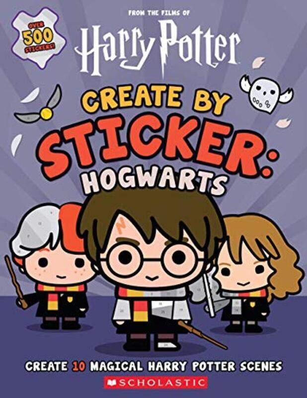 

Create by Sticker: Hogwarts , Paperback by Cala Spinner