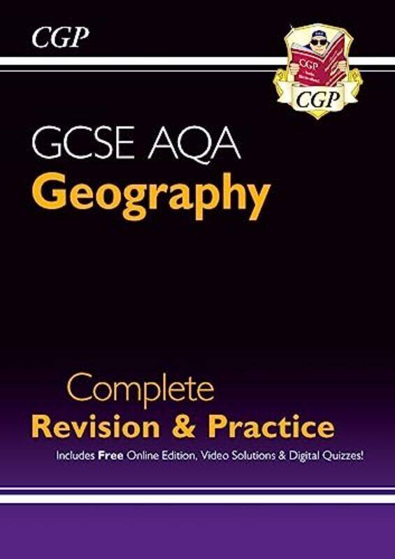 

Gcse 91 Geography Aqa Complete Revision & Practice W Online Ed by CGP Books - CGP Books -Paperback