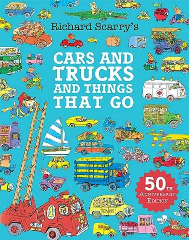 

Cars and Trucks and Things That Go by Richard Scarry -Paperback