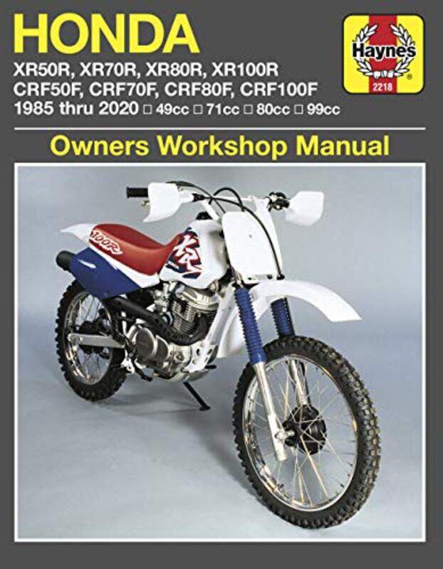 

Honda XR50R XR70R XR80R XR100R CRF50F CRF70F CRF80F CRF100F 8520 by Haynes Publishing-Paperback