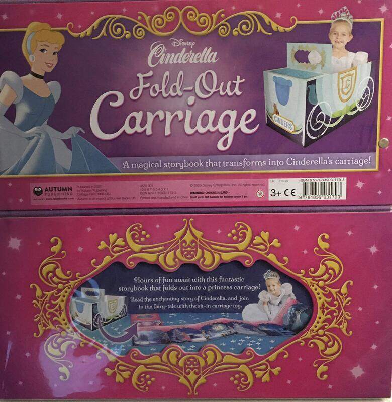 

Disney: Cinderella Fold-Out Carriage, Board Book, By: Sin Autor