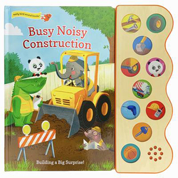 Busy Noisy Construction, Board Book Book, By: Carmen Crowe