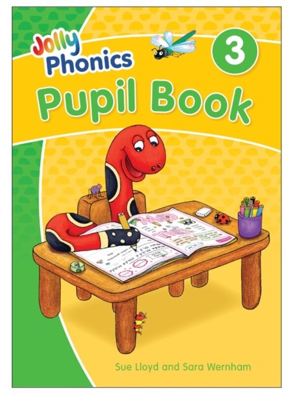 

Jolly Phonics Pupil Book 3: in Precursive Letters (British English Edition), Paperback Book, By: Sara Wernham