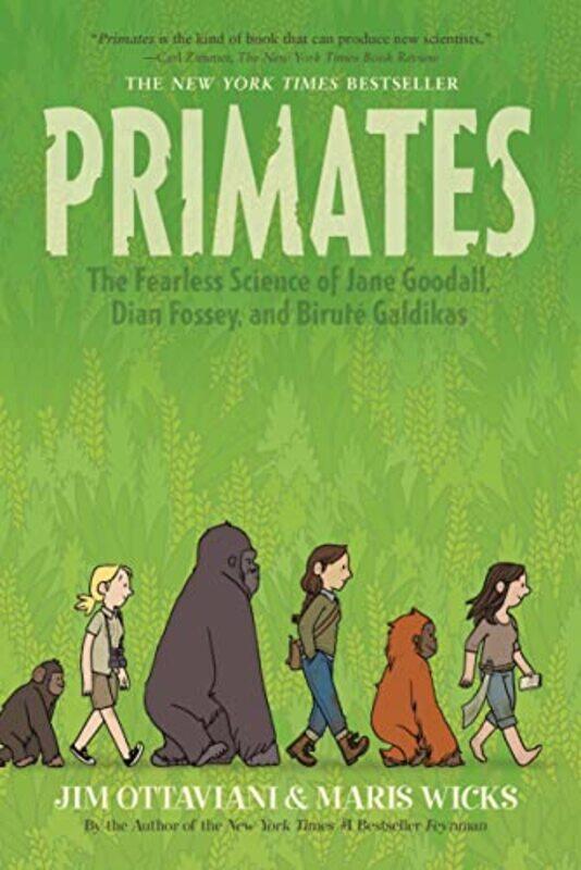 

Primates Fearless Science Of Jane Goodal By Ottaviani Jim - Paperback