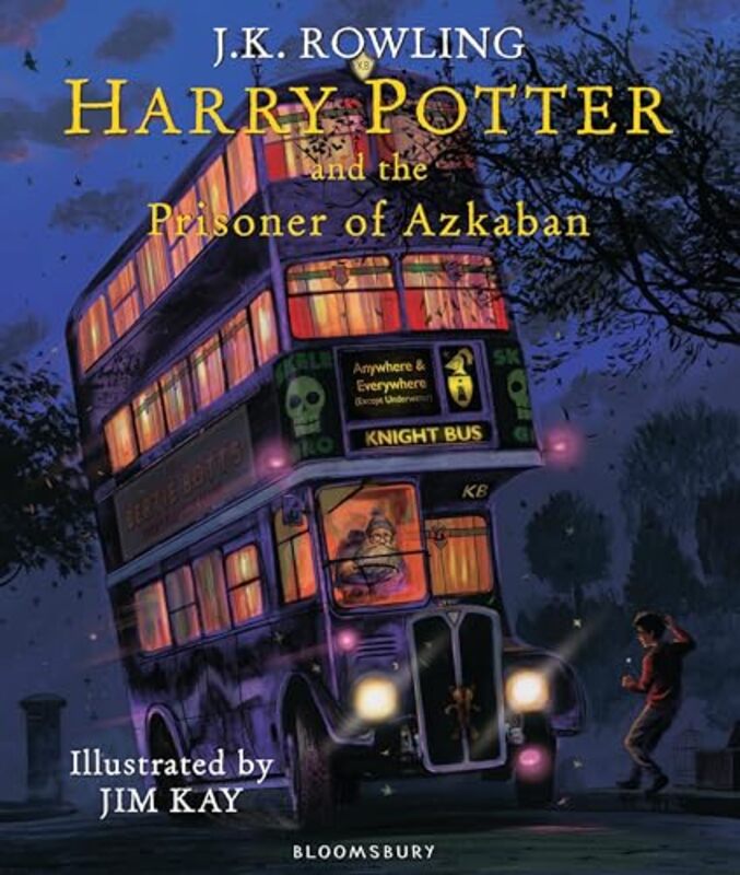 Harry Potter And The Prisoner Of Azkaban Illustrated Ed. By J.K.Rowling Hardcover