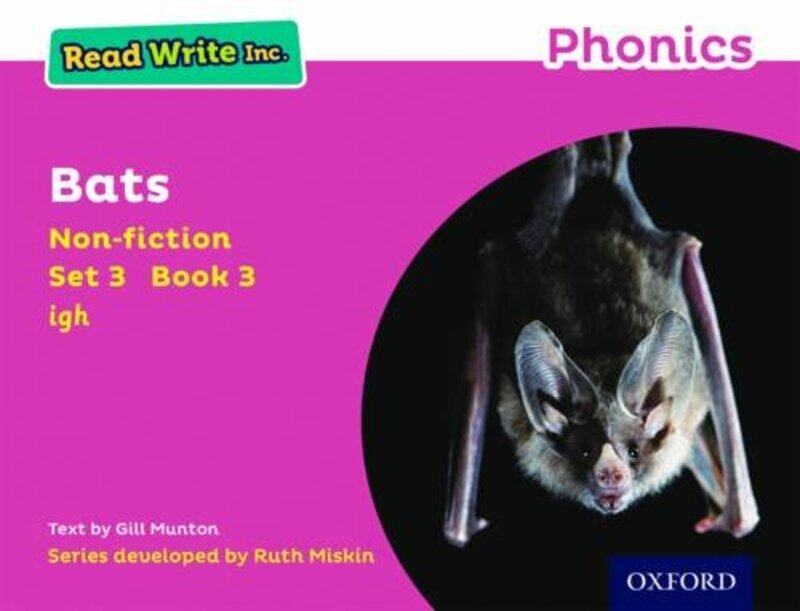 

Read Write Inc Phonics Bats Pink Set 3 Nonfiction 3 by S K Ukarande-Paperback