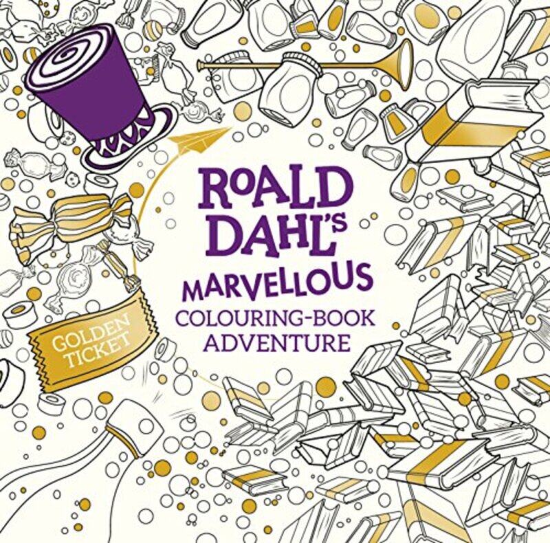 

Roald Dahls Marvellous ColouringBook Adventure -Paperback