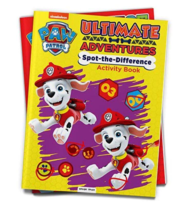 

Paw Patrol Ultimate Adventures Spot the difference Activity book Paperback by Wonder House Books