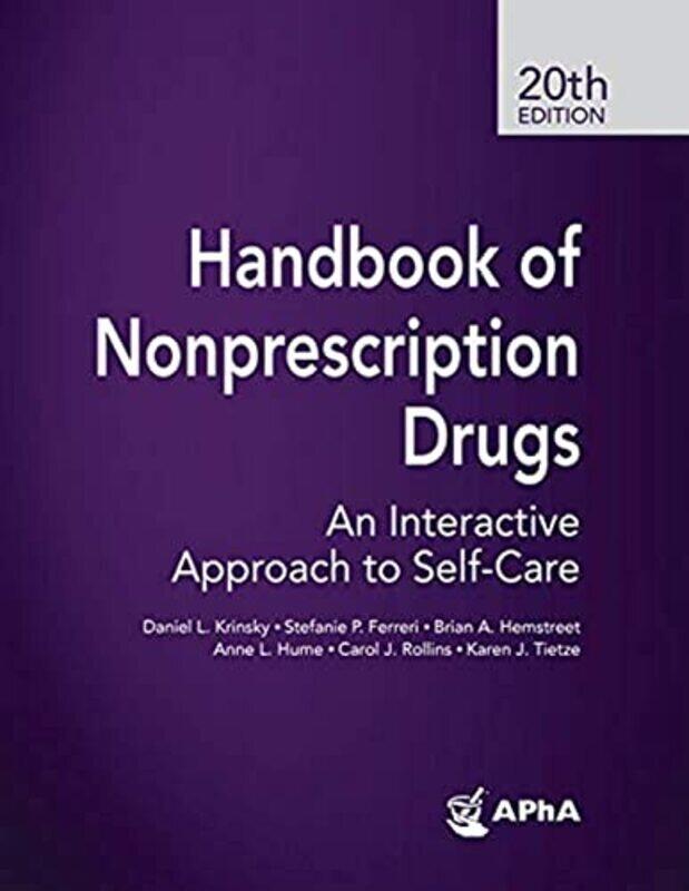 

Handbook of Nonprescription Drugs,Paperback,By:Daniel L. Krinsky