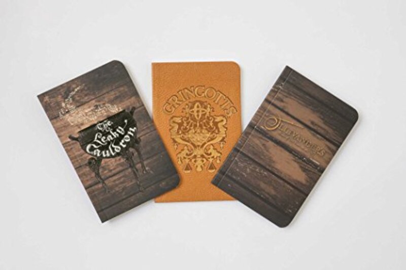 Harry Potter: Diagon Alley Pocket Journal Collection: Set of 3, Paperback Book, By: Insight Editions