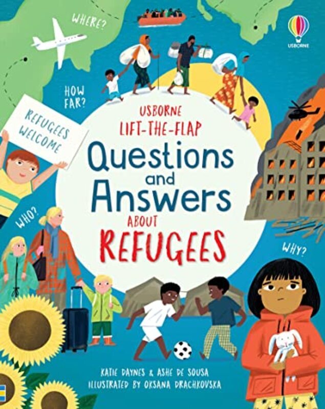 

Lift-The-Flap Questions And Answers About Refugees,Paperback by Katie Daynes