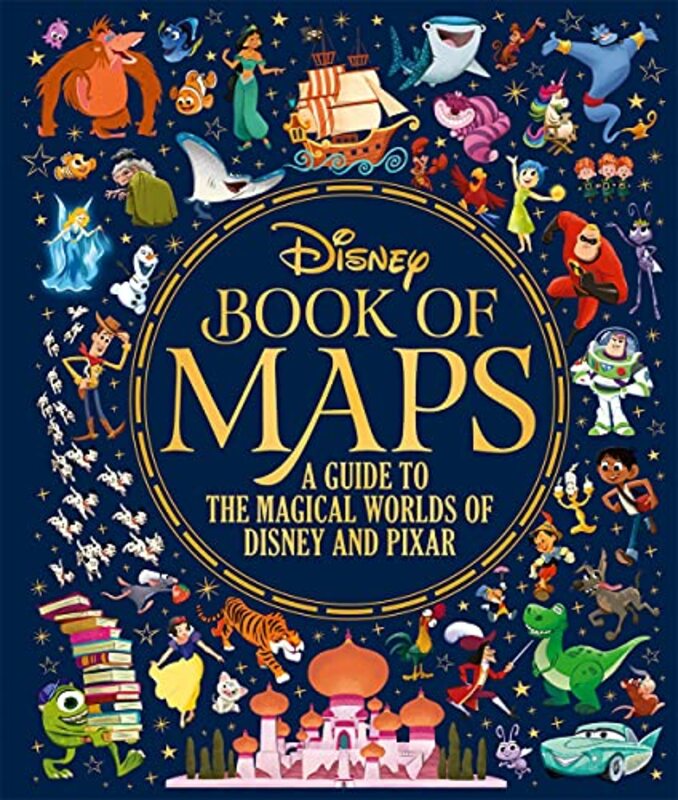 

Disney Book Of Maps By Walt Disney Company Ltd. -Hardcover