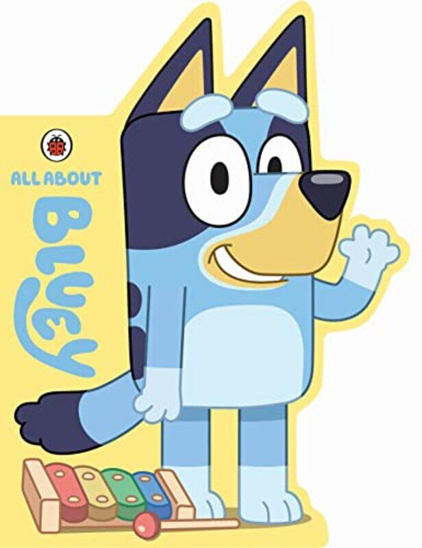 

Bluey: All About Bluey: A Bluey-Shaped Board Book,Paperback by Bluey