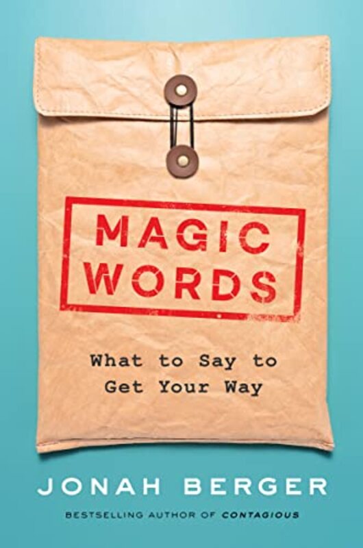 Magic Words By Jonah Berger Hardcover