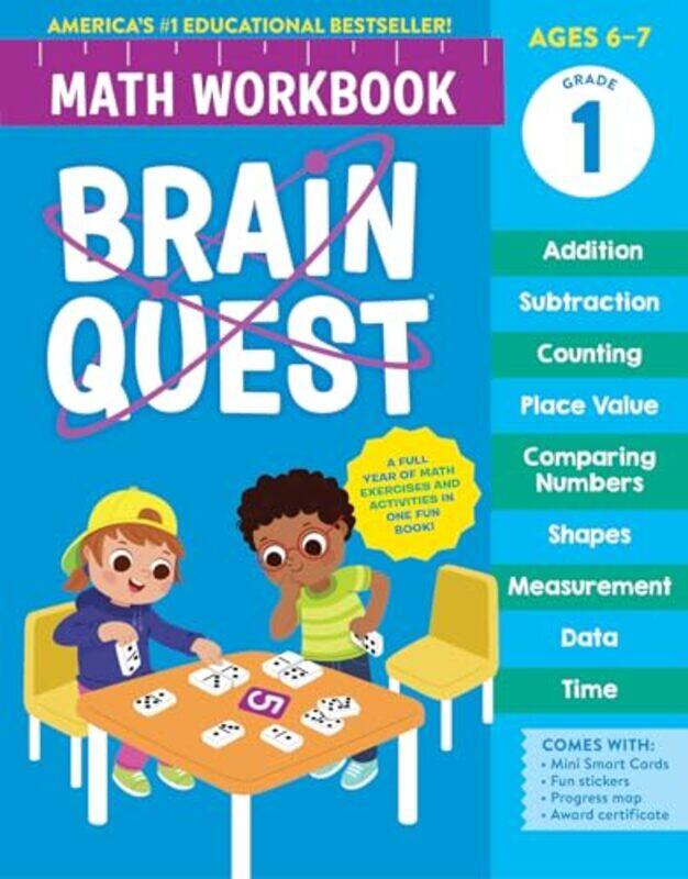 

Brain Quest Math Workbook 1st Grade by Wayne Private Consultant for Howard University Patterson-Paperback