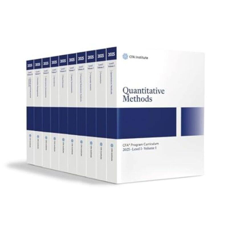 

2025 CFA Program Curriculum Level I Box Set by CFA Institute-Paperback