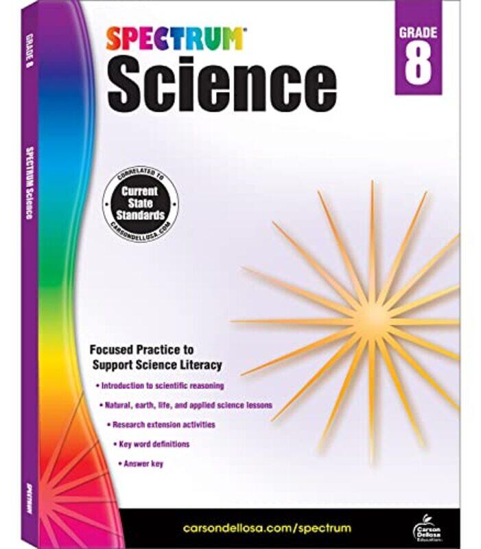 

Spectrum Science Grade 8 By Spectrum Paperback