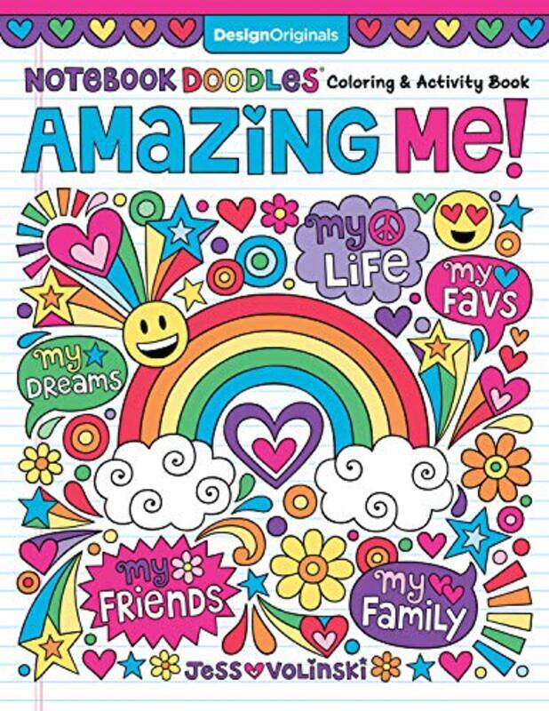 

Notebook Doodles Amazing Me by Jess Volinski-Paperback