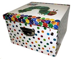 The Hungry Caterpillar By Eric Carle Large Collapsible Storage Box, By: Robert Frederick