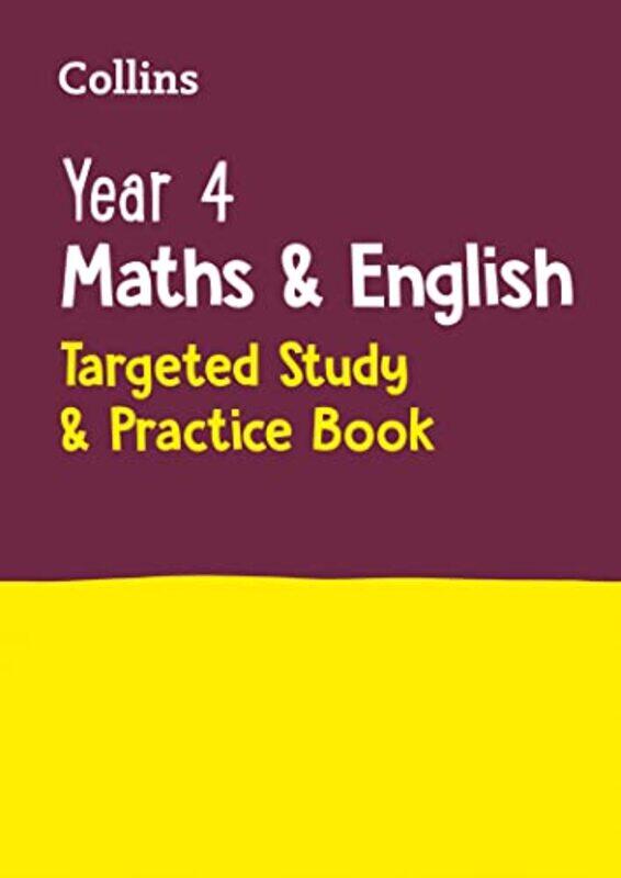 

Year 4 Maths And English Targeted Study And Practice Book by Collins Ks2 - Paperback