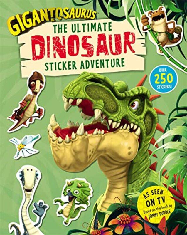 

Gigantosaurus The Ultimate Dinosaur Sticker Adventure by Cyber Group StudiosCyber Group Studios-Paperback