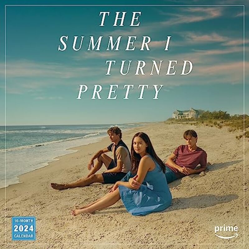 The Summer I Turned Pretty 2024 16Month Wall Calendar  Paperback