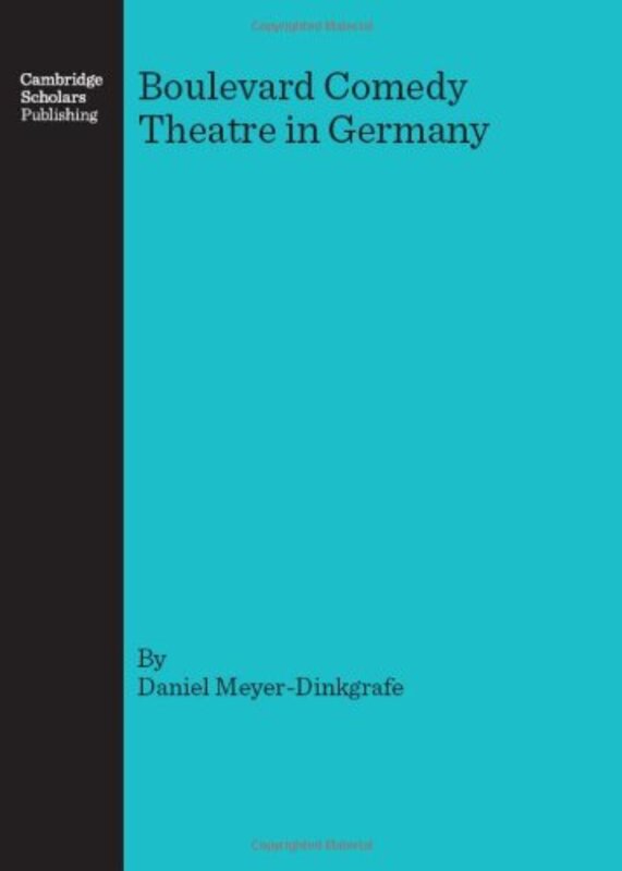 

Boulevard Comedy Theatre in Germany by Gabor BekesGabor University of Michigan Ann Arbor Kezdi-Hardcover