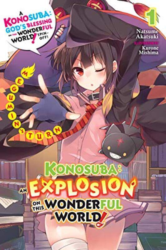 

Konosuba An Explosion on This Wonderful World Vol 1 light novel by Natsume Akatsuki-Paperback