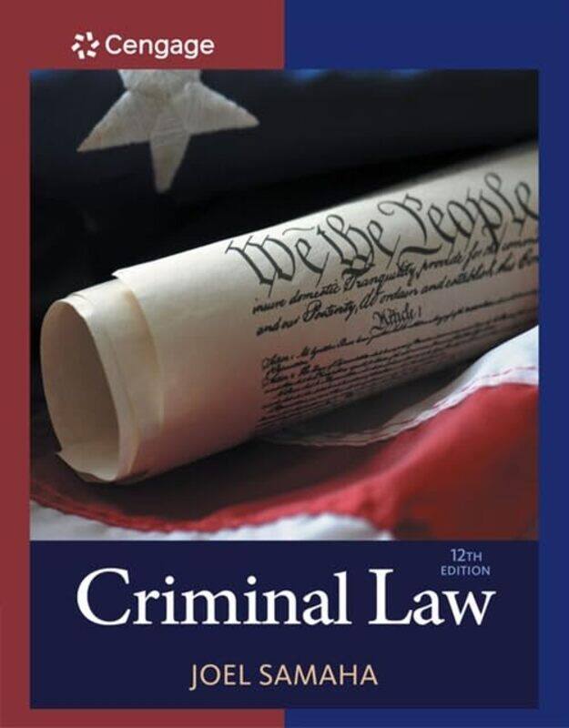 

Criminal Law by Joel University of Minnesota Samaha-Hardcover