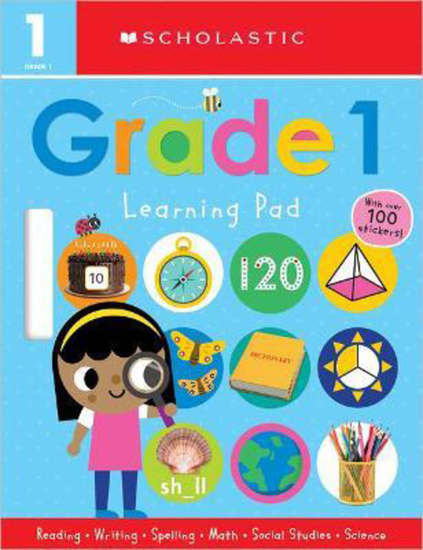 First Grade Learning Pad: Scholastic Early Learners (Learning Pad), Paperback Book, By: Scholastic