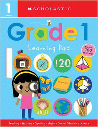First Grade Learning Pad: Scholastic Early Learners (Learning Pad), Paperback Book, By: Scholastic